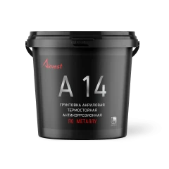 Грунтовка акриловая антикоррозийная А14 красно-коричневая, 2.6 кг