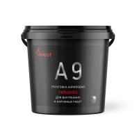 Грунтовка акриловая укрывная для внутренних работ белая А9, 25 кг