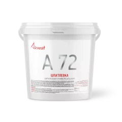 Шпатлёвка А72 акриловая универсальная 15 кг