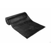 Грязезащитное рулонное ПВХ покрытие Зигзаг 15000х900х4,5 мм чёрный
