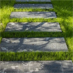 Плита пошаговая термоиз гранита Приполярный 1200х400х50 мм