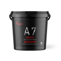 Краска акриловая моющаяся д.наружн.и внутр.работ Аквест-7 стандарт база А, 1,4 кг