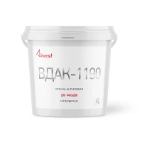 Краска акриловая для фасадов Аквест ВДАК-1190 база С 39 кг