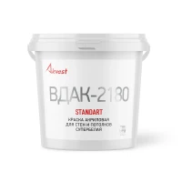 Краска акриловая для потолков и стен Аквест ВДАК-2180, 25 кг