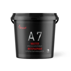 Краска акриловая моющаяся д.наружн.и внутр.работ Аквест-7 стандарт база С, 13 кг
