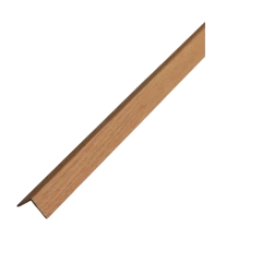 Алюминиевый декоративный уголок УП 06-27.2700.582, 20х20, 2700мм, дуб светлый