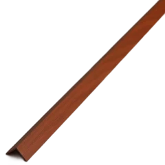 Алюминиевый декоративный уголок УП 06-27.2700.54092, 20х20, 2700мм, вишня