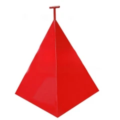 Пожарная пирамида 950х950х1150мм, четырехгранная