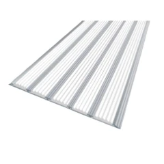 Противоскользящая алюминиевая полоса с пятью вставками 162 мм*6 мм 2,7 м