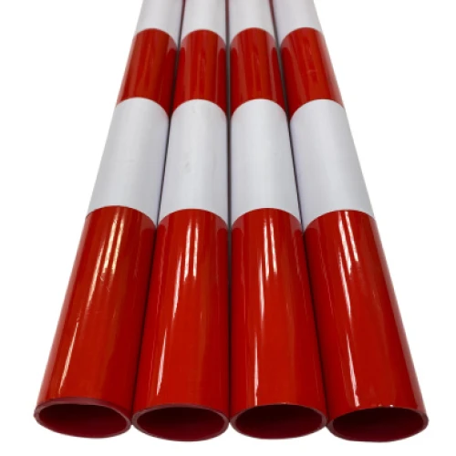 Веха оградительная сигнальная 1500х40 мм красная