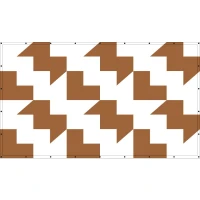 Сетка баннерная Мозаика 2х1,5 м, 370 г/м3