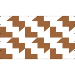 Сетка баннерная Мозаика 2х1,5 м, 370 г/м3