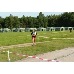 Лента сигнальная оградительная ЛО-100 Стандарт красно-белая 75мм/40мкм, 100 м