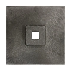 Подставка для вехи полимерпесчаная 330х330х60 мм (6,5 кг)