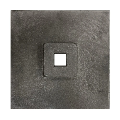 Подставка для вехи полимерпесчаная 330х330х60 мм (6,5 кг)