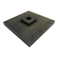 Подставка для вехи полимерпесчаная 330х330х60 мм (6,5 кг)