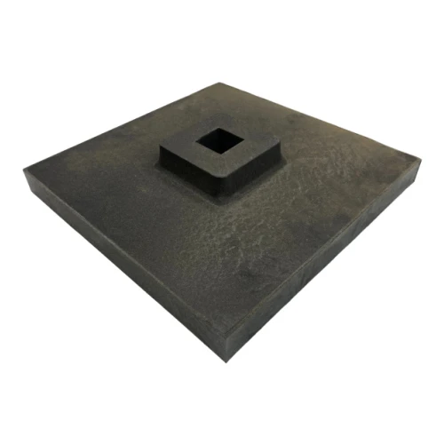 Подставка для вехи полимерпесчаная 330х330х60 мм (6,5 кг)