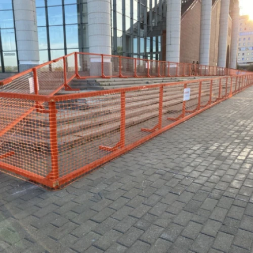 Сетка пластиковая оградительная Барьер А-95 1,2х50 м, ячейка 45х95 мм