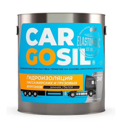Cargosil зимний - жидкая резина для устранения протечек 3кг