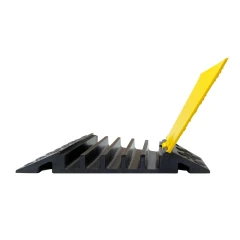 Кабель-канал ККР 5-20 угловой элемент левый (5 каналов 36х32 мм), резина