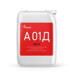 Огнебиозащитный состав для древесины и деревянных конструкций Аквест-01Д ПРОФИ, 5 кг