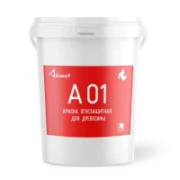 Краска огнезащитная для древесины на водной основе Аквест-01, 25 кг