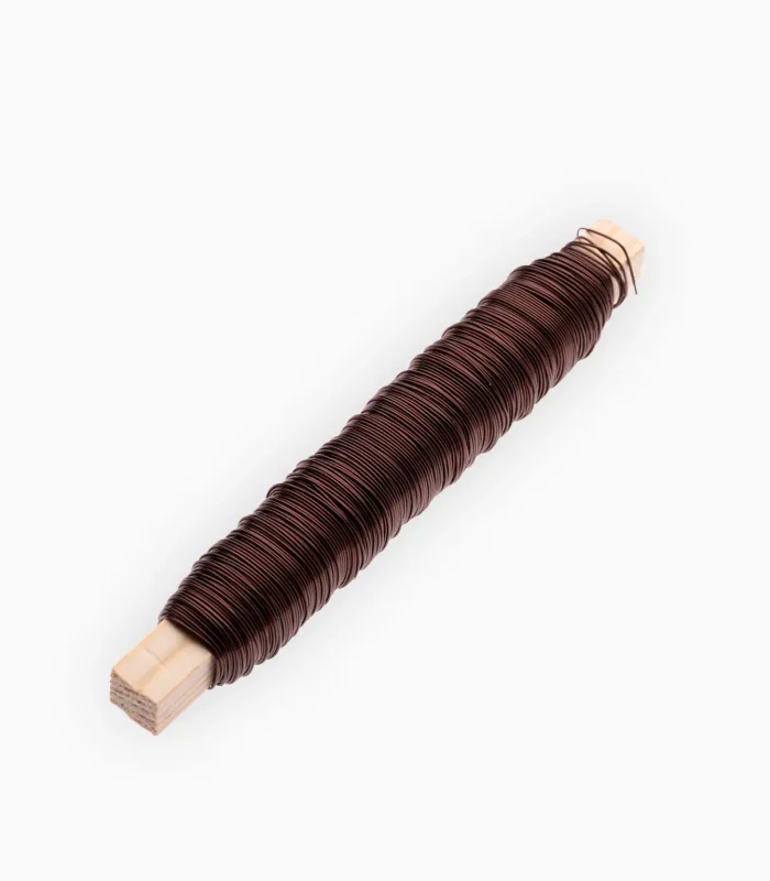 Проволока на стике 100гр, (11-27) - коричневая