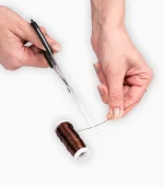 Проволока на стике 50гр, (11-26) - коричневая - 7