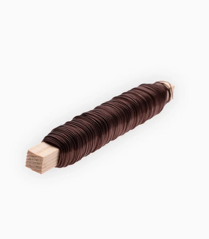 Проволока на стике 100гр, (11-27) - коричневая - 2