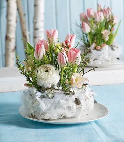 Губка с поддоном Oasis Table Deco Mini композиция